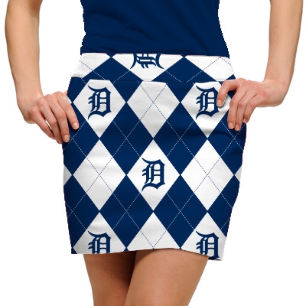 Detroit Tigers Women's Golf Skort Loudmouth